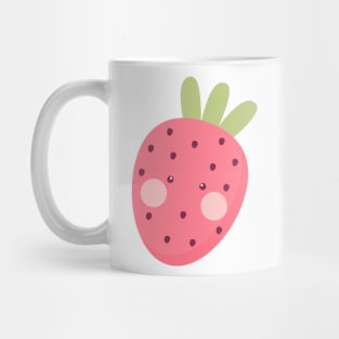 Cute Strawberry Cartoon Mug